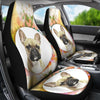 Colorful French Bulldog Print Car Seat Covers-Free Shipping