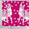 Savannah cat Print Shower Curtain-Free Shipping