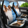 Papillon Dog Print Car Seat Covers-Free Shipping