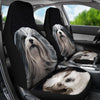 Cute Lhasa Apso Dog Print Car Seat Covers-Free Shipping
