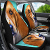 Basset Hound Dog Art Print Car Seat Covers-Free Shipping
