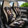 Bernese Mountain Dog Print Car Seat Covers- Free Shipping