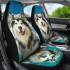 Alaskan Malamute Print Car Seat Covers- Free Shipping