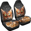 Lovely Somali Cat Print Car Seat Covers- Free Shipping