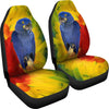 Hyacinth Macaw Print Car Seat Covers-Free Shipping