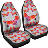 Dandie Dinmont Terrier Dog Pattern Print Car Seat Covers-Free Shipping