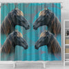 Amazing Tennessee Walker Horse Print Shower Curtains-Free Shipping