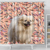Pekingese Dog Print Shower Curtains-Free Shipping