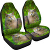 Chartreux Cat Nature Print Car Seat Covers-Free Shipping