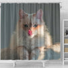 Cute Birman Cat Print Shower Curtain-Free Shipping