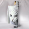 Turkish Angora Cat Print Hooded Blanket-Free Shipping