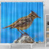 Lark Bird Print Shower Curtains-Free Shipping