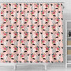 Birman Cat Floral Print Shower Curtains-Free Shipping