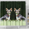 Lovely Chihuahua Dog Print Shower Curtains-Free Shipping