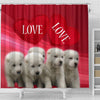 Central Asian Shepherd Dog Print Shower Curtain-Free Shipping