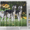 Amazing Saluki Dog Print Shower Curtains-Free Shipping
