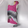Dandie Dinmont Terrier Print Hooded Blanket-Free Shipping