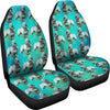 Afghan Hound Dog Pattern Print Car Seat Covers-Free Shipping