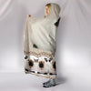 Himalayan guinea pig Print Hooded Blanket-Free Shipping