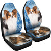 Papillon Dog Print Car Seat Covers-Free Shipping