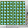 Golden Retriever Dog Pattern Print Shower Curtain-Free Shipping