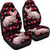 Sphynx cat With heart Patterns Print Car Seat Covers-Free Shipping