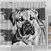 South African Mastiff (Boerboel) Dog Print Shower Curtain-Free Shipping