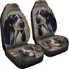 Bluetick Coonhound Print Car Seat Covers- Free Shipping