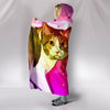 Cute Manx Cat Print Hooded Blanket-Free Shipping