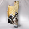 Amazing Alaskan Malamute Print Hooded Blanket-Free Shipping