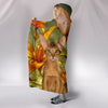 Cute Abyssinian Cat Print Hooded Blanket-Free Shipping