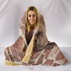 Cute Wirehaired Vizsla Dog Hooded Blanket-Free Shipping