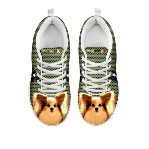 Amazing Papillon  Dog-Women's Running Shoes-Free Shipping-For 24 Hours Only