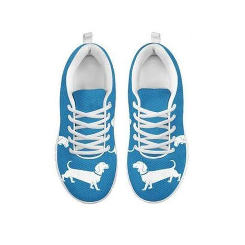 Cute Dachshund Dog Print Running Shoes For Women-Free Shipping-For 24 Hours Only