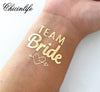 2Pcs Team Bride Temporary Tattoo For Bachelorette Party-Paww-Printz-Merchandise